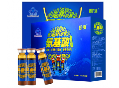 凯镛 氨基酸口服液60支 提高免疫力 成人中老年人送礼营养滋补品