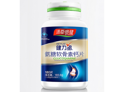 汤臣倍健 健力多氨糖软骨素钙片180片 中老年人补钙补软骨护关节 180片