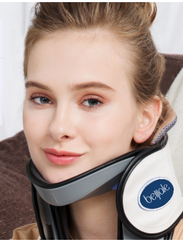 倍佳乐颈椎牵引器颈椎治疗仪医用充气颈托按摩器固定矫正支具颈椎反弓变直 PE充气